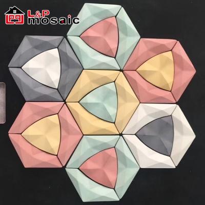 China Parquet 2018 Italian Style 3D Cement Slabs For Wall Decoration for sale