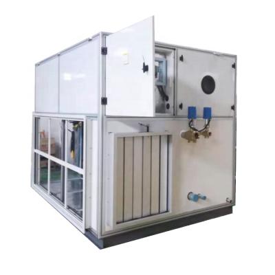 China Hotels brand new AIR HANDLING UNIT COOLED WATER 183KW for wholesales water cooled AHU for sale