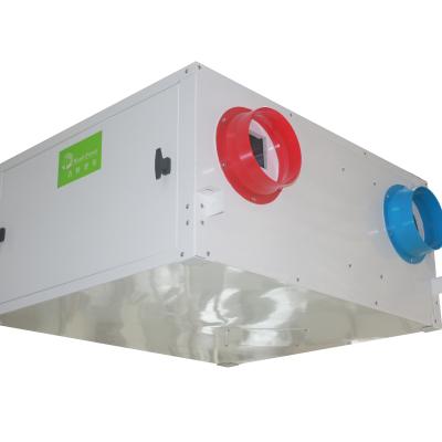 China Balanced Hotels Heat Recovery AHU Unit Ventilation Heat Recovery Unit With Compressor for sale