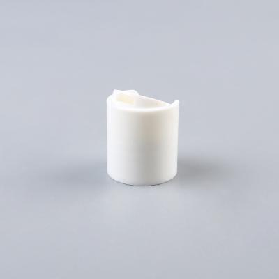 China Non Color Professional Plastic White Plastic Disc Top Cap Bottle Screw Puddle Production Top Cap for sale