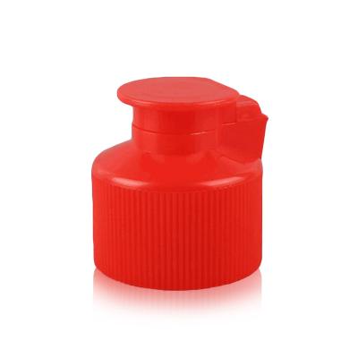 China Non Hot Sale OEM Red Plastic Flip Top Cap Spill Top Cap 24/410 for sale