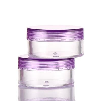 China Plastic Face Cream Jar Mini Jar BEAUTY PACKING Container Cosmetic Jar 15ml 20ml 30ml for sale