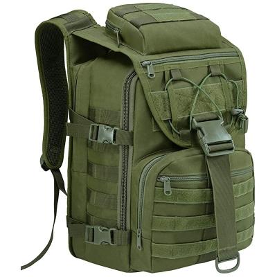 China Fashion Camouflage Oxford Molle Rucksacks Military Custom Outdoor Travel Outdoor Hiking Tactical Backpack for sale