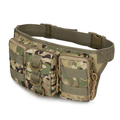 China Camping Waist Pockets Heavy Duty EDC Outdoor Shoulder Backpack Tactical Sling Bag Travel Cycling Fanny Waist Pack for sale