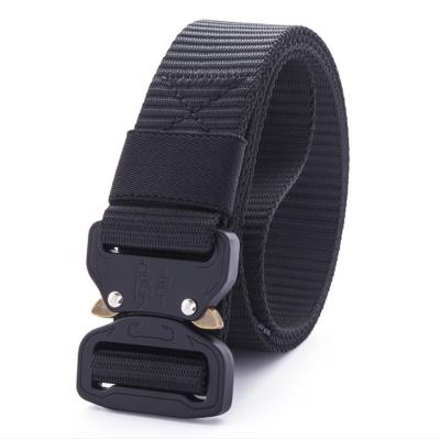 China Tactical Adjustable Buckle Tactical Outdoor Military Waist Belt Molle Quick Release Belt Rigger Clip For Men for sale