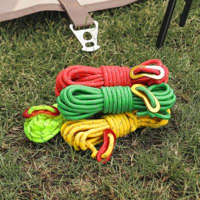 China Thoughtful Tent Rope Tent Accessories Outdoor Sports Camping Increasing 157 Inch Durable Nylon Rope Multifunctional Tent Rope for sale