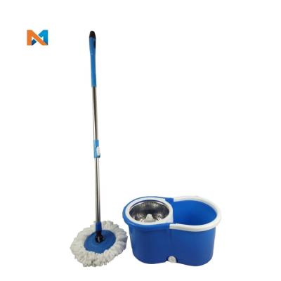 China Home Cleaner Blue Sustainable New Design 360 Degree Rotation Mop Bucket for sale