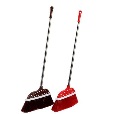 China Cleaning House Cleaning Dust Pan And Broom Set Long Handle Dustpan Adjustable Plastic Broom With Handle for sale