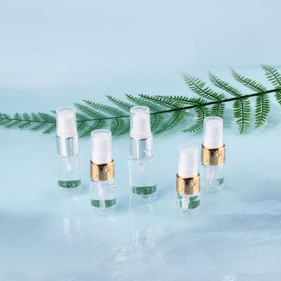 China ACP 8ml Cosmetic Sample Small Perfume Bottle Transparent Plastic Small Cosmetic Spray Bottle for sale