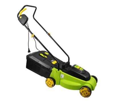 China Grass Box Competitive Price Hand-Push Electric Lawn Mower Machine 12-Inch Electric Attached Lawn Mower for sale