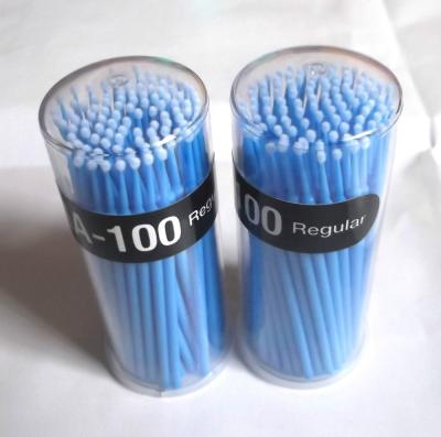 China Waterproof Head Design Disposable Health Brush Flexible Material Dental Microbrushes for sale