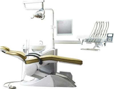 China 2021 Hot Sale Metal Unit Luxurious Model M8 Dental Dental Unit Chair Unit With Dentist Stool Dental Equipment for sale