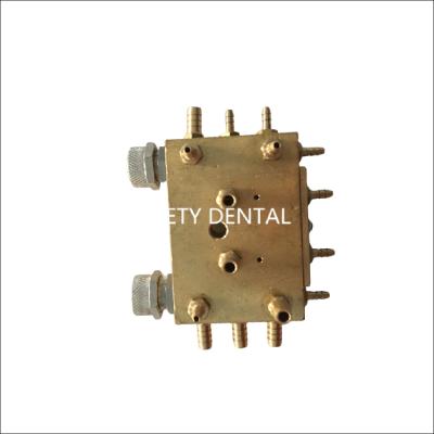 China Metal Integrated Valve Dental Chair Unit Replacement Parts Water And Air Transfer for sale