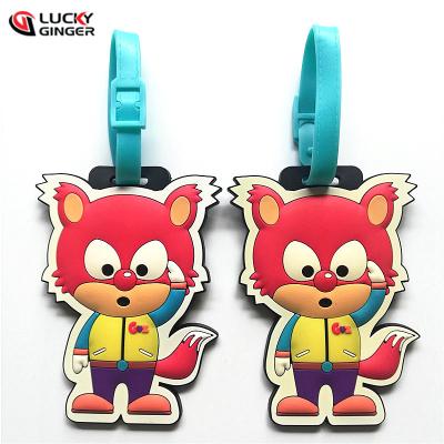 China High Quality Eco-friendly Cheap Silicon Rubber Luggage Tag Rubber Silicon Strap Rubber Buckle for sale