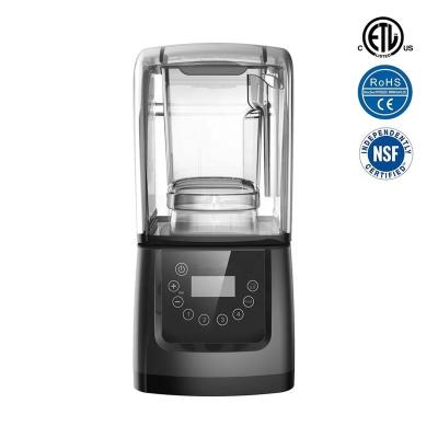 China Ideamay 2300W 1.5L Commercial Touch Pad Control Commercial Blender With Sound Cover for sale