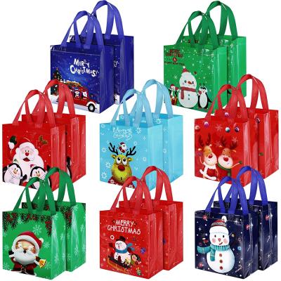 China Factory Wholesale Design Eco-friendly Your Logo Size Style Storage Snack Christmas Gift Printing Party Bags Beautiful for sale