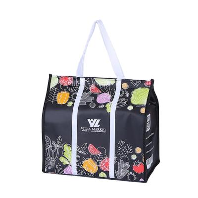 China Eco-friendly Non Woven Soft Lunch Cooler Bag Backpack Beach Cooler Bag Insulated Custom Logo Cooler Bag for sale