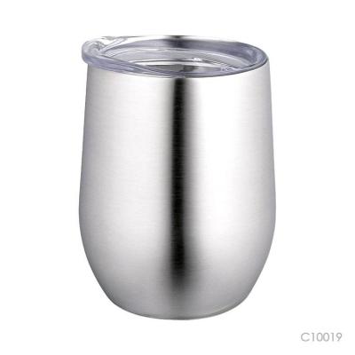 China Business Prostar Small MOQ 350ml Tumbler Stainless Steel Vacuum Insulated Wine Tumbler 12oz Travel Coffee Mug for sale