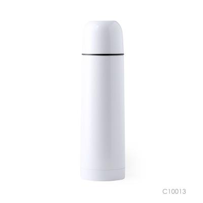 China Leakproof Business Double Wall Insulated Flask Vacuum Insulated Stainless Steel Bullet Water Bottle for sale