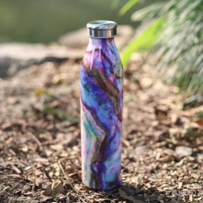 China New Custom Idea Gift Insulated Thermos Vacuum Double Wall Water Bottle Stainless Steel Portable Insulated Flask With Mental Lid Give Away Gifts for sale