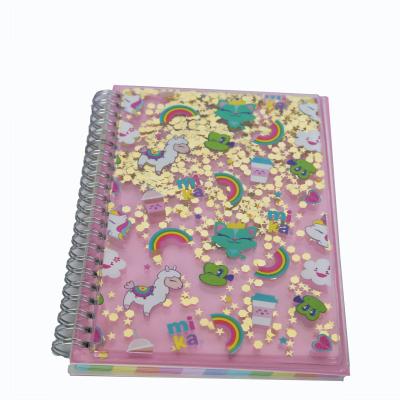 China Wholesale Popular Eco-friendly Girls Pink Gift Planner Diary Stationery Stationery Luxury Notebook for sale