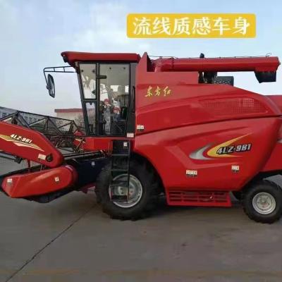 China DongFangHong4LZ-9B self-propelled rice combine wheat harvester for sale