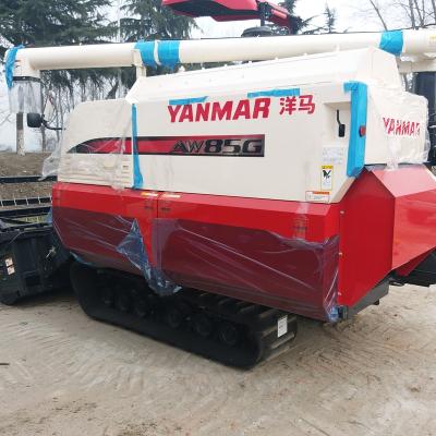 China Rice Vend AW85G Cheap Combine Harvester With Rice for sale