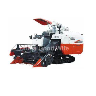 China Kubota 4LZ-3 (PRO758Q) Model Full Feeding Style Rice Wheat Combine Harvester for sale