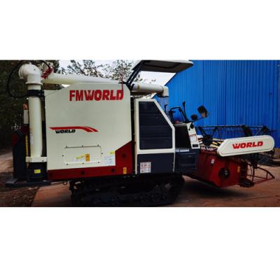 China Agricultual FMWORLD Machinery Factory Price Rice Combine Harvester For Sale for sale