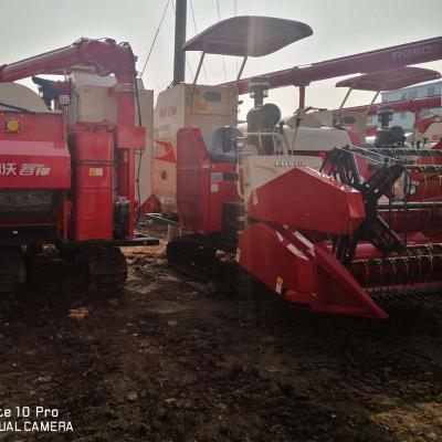 China Agricultual machinery LOVOL AF108 100HP rice combine harvester for sale with cabin for sale