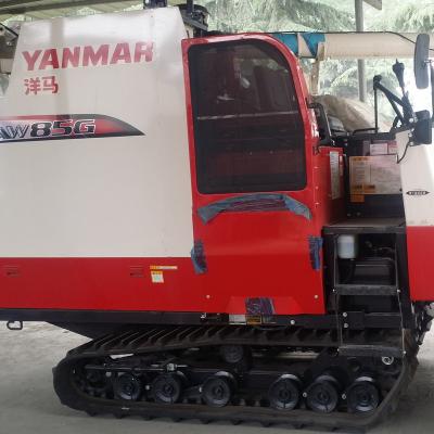 China Rice Agriculture Machinery Equipment AW85G Half-Feed Rice Combine Harvester for sale