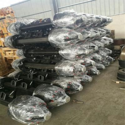 China High Quality 12t 14t 16t Trailer Parts For 4 Axles Low Bed Trailer for sale