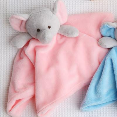 China Super Soft Cuddly Plush Kid Comforter Towel Plush Baby Toys And Blanket for sale