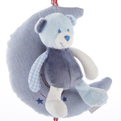 China Plush Ready To Ship Lovely Animal Shape Stuffed Hanging Toys Bear Baby Crib for sale