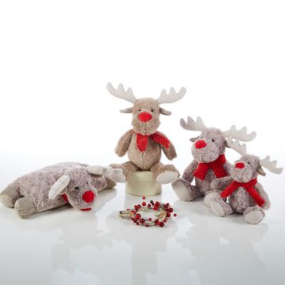 China Plush Best Seller Christmas Deer Plush Toys Soft Kids Toys for sale