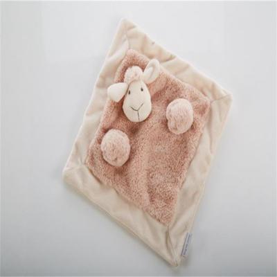 China Plush China Safety Baby Sheep Quilt Blanket for sale