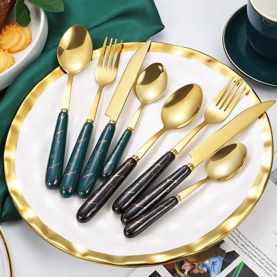 China Sustainable Stainless steel Western knife and fork light luxury hotel Western restaurant high-end tableware for sale