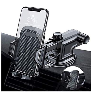 China Adjustable 3 in 1 Universal Car Air Vent Phone Holder Cradle Air Vent Mount Phone Holder for Mobile Phone for sale