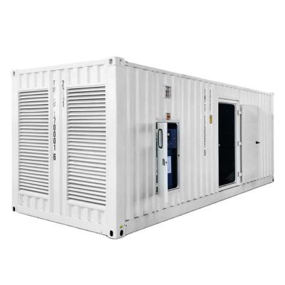 China 1500kva Containerized Diesel Generator 1200KW Cummins Diesel Generator Set AC 3 Fase à venda