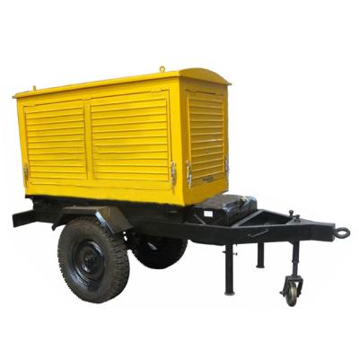 China Shangchai SC8D280D2 200KVA 160KW Diesel Generator Mobiele met tweewielers Te koop