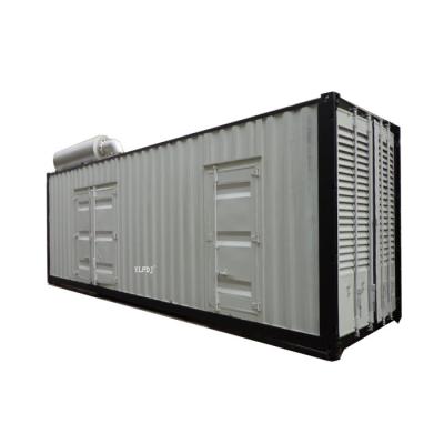 China 600kva 480kw Containerizado gerador conjunto de energia com Cummins motor KTA19-G8 à venda