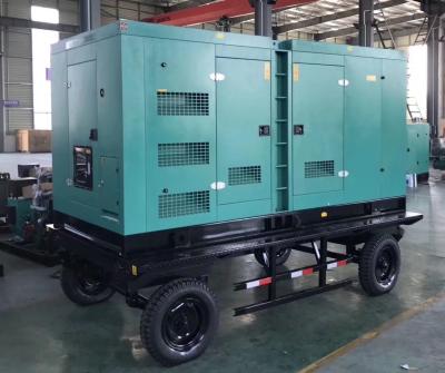 China YUCHAI 150kw YC6A245L-D21 3phase  CE ISO9001 Mobile Diesel Generator Set for sale