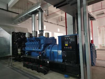 China 12V4000G23RF 1200kw YuChai MTU Diesel Generator Set 400v 50Hz Te koop