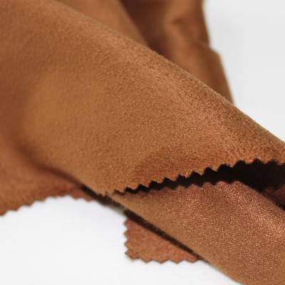 China Breathable Thickened Home Textile Suede Fabric For Clothing And Shoes for sale