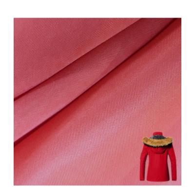 China 85% Polyester 15% Peach Skin Fabric Waterproof Nylon Micro Parka Fabric for sale