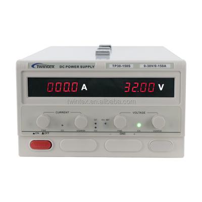 China Lab Use TWINTEX 4.5kW 30V 150A Switch Mode Digital Regulated Variable Power DC Power Supply 150 Amp 4500W For High Current Battery for sale