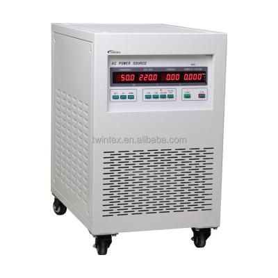 China Twintex Lab Bench 3KVA 400Hz 3 Phase Adjustable 1 Phase AC Power Supply Programmable Lab TFC400-6303 for sale