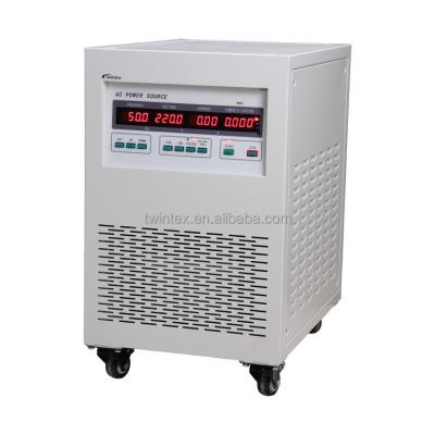 China TFC-6105 Single Phase AC Power Sources 5kW 50Hz 60Hz 200Hz 400Hz 120V 220V Twintex Transformador 300V for sale