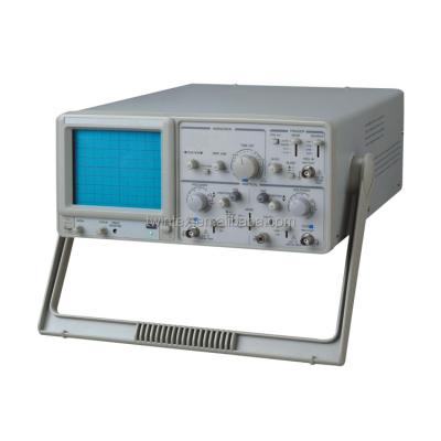 China Student Twintex Dual Oscilloscope Channel Made in China 30MHz Cathode Ray Oscilloscope for sale