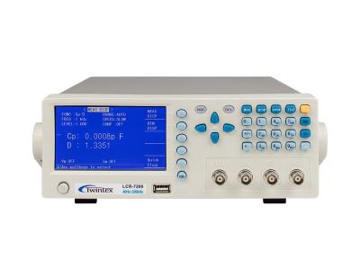 China Open Circuit Twintex LCR-7500A Programmable High Accuracy Adjustable Frequencies 12Hz 0.05% To 500kHz Bench Top Residual Voltage Meter With Keyer for sale